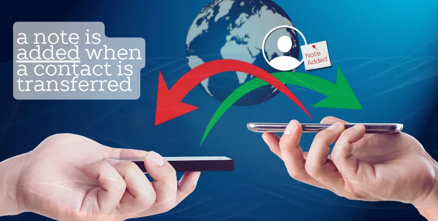 Add a Note When a Contact is Transferred