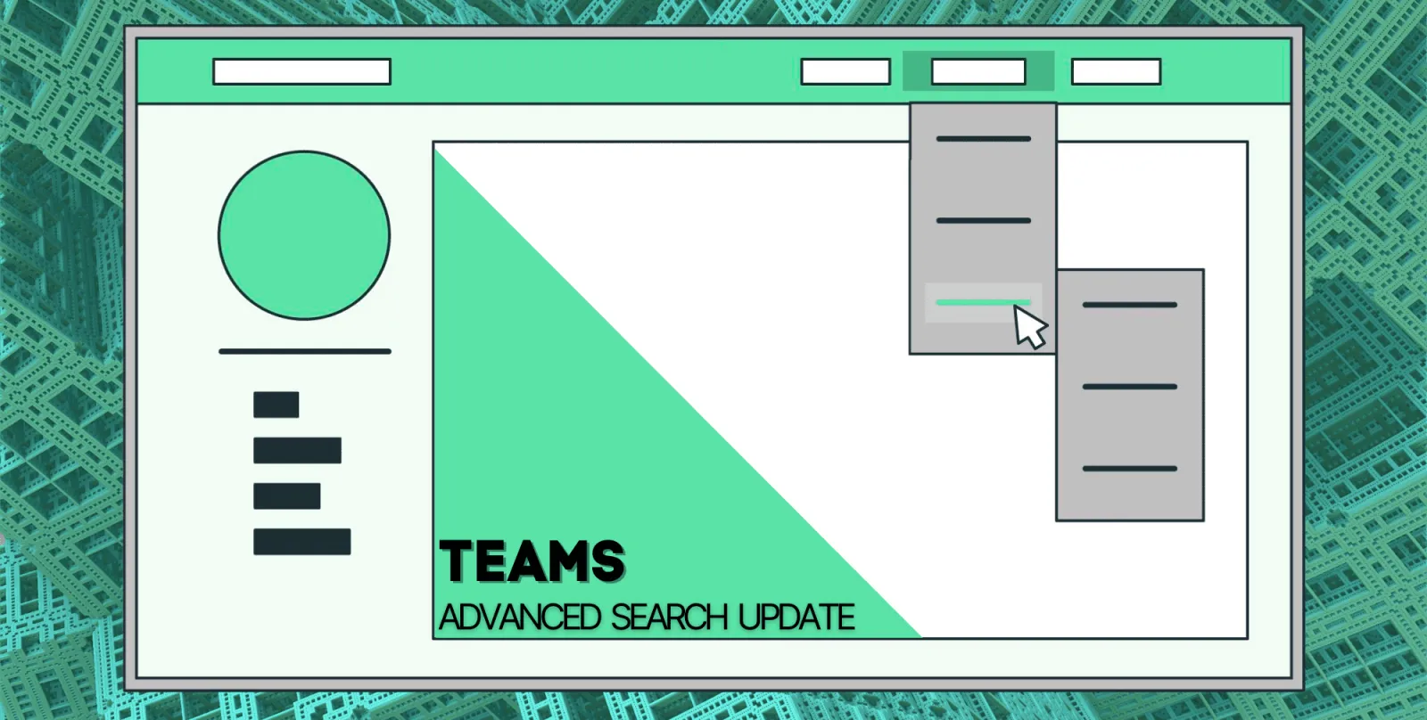 Advanced Search for Team Database Includes a Dropdown