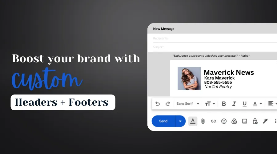 Boost Your Brand with Custom Headers and Footers