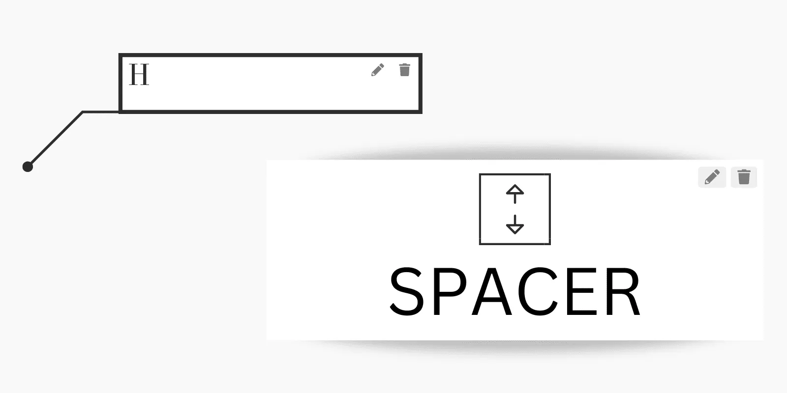 Dashboard Headers & Spacers