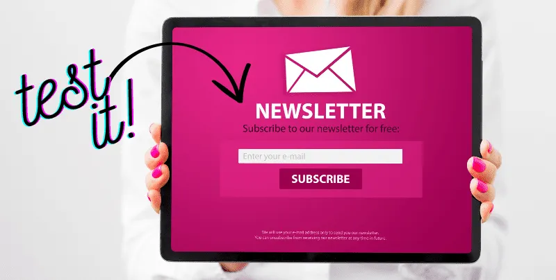 How to Quickly Test Your Newsletter Before You Send It