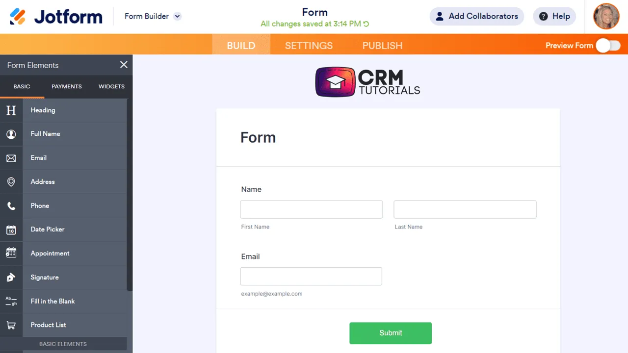 Jotform Integration
