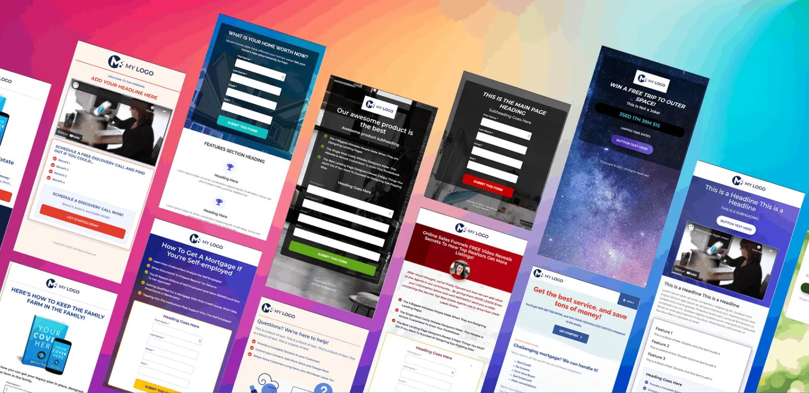 New Landing Page Templates!